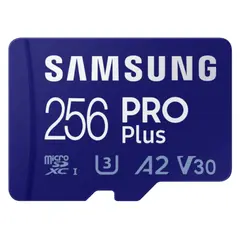 2 - Карта памяти Samsung PRO Plus MicroSD, 256Гб (MB-MD256KA/KR)