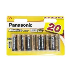 3 - Батарейки Panasonic LR6REB, AA, 20шт.