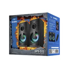 2 - Компьютерные колонки 2.0 SVEN SPS-512, Чёрный