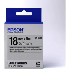 3 - Картридж с лентой Epson LK-5SBE, 18 мм x 9 м