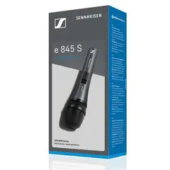 3 - Караоке микрофон Sennheiser E 845-S, Проводной аналоговый, Серый