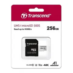 3 - Карта памяти Transcend MicroSDXC Class 10, 256Гб (TS256GUSD330S)