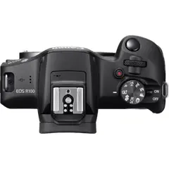 5 - Беззеркальный фотоаппарат Canon EOS R100 Black & RF-S 18-45mm...