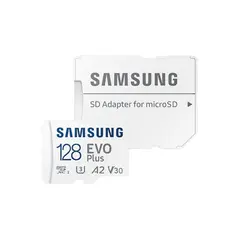 6 - Карта памяти Samsung EVO Plus MicroSD, 128Гб (MB-MC128KA/EU)