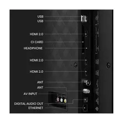 3 - 65" QLED SMART Телевизор Hisense 65E7KQ, 3840x2160 4K UHD, VIDAA...