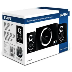 5 - Компьютерные колонки 2.1 SVEN MS-1095, Чёрный