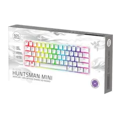 4 - Клавиатура RAZER Huntsman Mini, Проводное, Белый