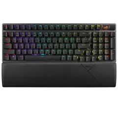 3 - Клавиатура ASUS ROG Strix Scope II 96, Проводное / беспроводное, Чёрный