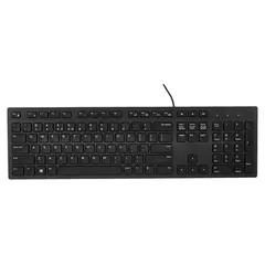 6 - Клавиатура DELL KB216, Проводное, Белый