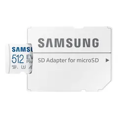 4 - Карта памяти Samsung EVO Plus MicroSDXC, 512Гб (MB-MC512SA/EU)