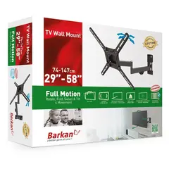 3 - Настенное крепление для телевизора BARKAN 3420, Чёрный