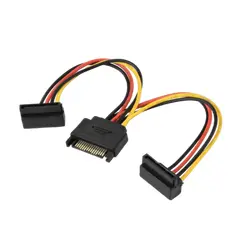3 - Кабель SATA Cablexpert CC-SATAM2F-02, Разноцветный