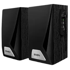 2 - Компьютерные колонки 2.0 SVEN SPS-555, Чёрный