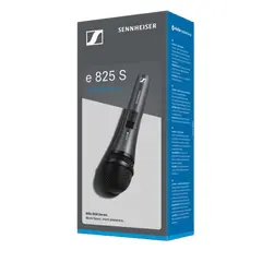 3 - Караоке микрофон Sennheiser E 825-S, Проводной аналоговый, Серый