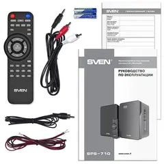 3 - Компьютерные колонки 2.0 SVEN SPS-710, Чёрный