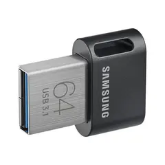 5 - USB Flash накопитель Samsung FIT Plus, 64Гб, Серый