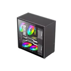 6 - Компьютерный корпус Gamemax Spark Pro BK, Desktop, Без блока питания,...