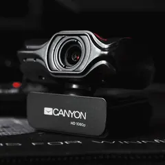 5 - Веб-камера Canyon C6, Quad HD, Чёрный