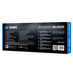 2 - Клавиатура SVEN KB-G9300, Проводное, Чёрный