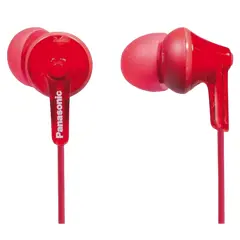 2 - Наушники Panasonic RP-HJE125E, Красный