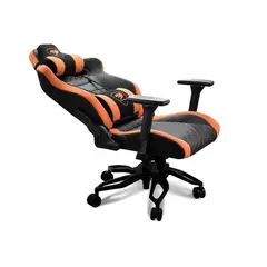 5 - Игровое кресло Cougar Armor Titan Pro, ПВХ Кожа, Чёрный/Оранжевый