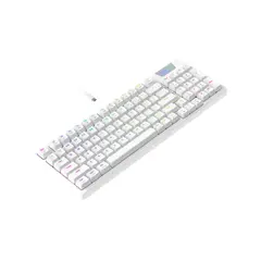 2 - Клавиатура Havit KB885L, Проводное, Белый