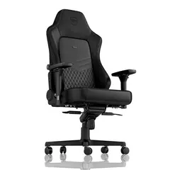 5 - Игровое кресло Noblechairs Hero, Натуральная кожа, Чёрный