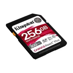 6 - Карта памяти Kingston Canvas React Plus, 256Гб (SDR2/256GB)