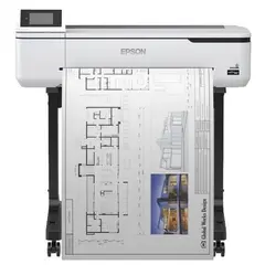 6 - Широкоформатный плоттер Epson SureColor SC-T3100, Белый