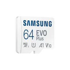 4 - Карта памяти Samsung EVO Plus MicroSD, 64Гб (MB-MC64KA/RU)