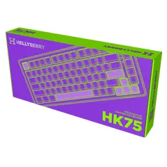 6 - Клавиатура HATOR Hellyberry HK75, Проводное, Белый