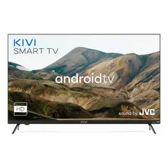 4 - 32" LED SMART Телевизор KIVI 32H740LB, 1366x768 HD, Android TV, Чёрный