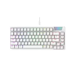 2 - Клавиатура Havit KB884L, Проводное, Белый/Синий