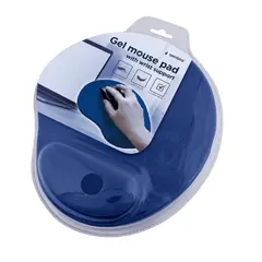 3 - Коврик для мыши Gembird MP-GEL-B, 240мм x 220мм, Синий