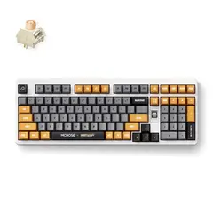 2 - Клавиатура MCHOSE X Unbox Therapy UT98, Беспроводное, Retro Therapy