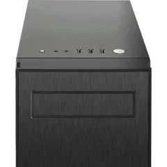 2 - Компьютерный корпус Chieftec AL-02B-TG-OP, Micro-ATX, ATX, Чёрный