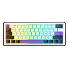 5 - Клавиатура HATOR Hellyberry HK60, Проводное, Белый