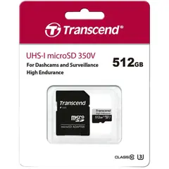 2 - Карта памяти Transcend microSDXC 350V, 512Гб (TS512GUSD350V)