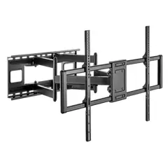 2 - Настенное крепление для телевизора Reflecta Plexo 120-9060T, Чёрный