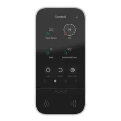 3 - Беспроводная сенсорная клавиатура Ajax KeyPad TouchScreen, Белый