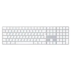 6 - Клавиатура Apple Magic Keyboard with Numeric Keypad, Беспроводное, Белый