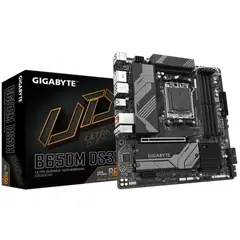 2 - Материнская плата Gigabyte B650M DS3H, AM5, AMD B650, Micro-ATX