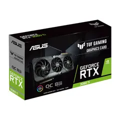 5 - Видеокарта ASUS TUF-RTX3060TI-O8GD6XGAMING, 8GB GDDR6 256бит