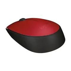 3 - Беcпроводная мышь Logitech M171, Красный