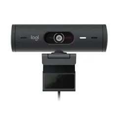 3 - Веб-камера Logitech BRIO 500, Full-HD 1080P, Серый