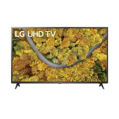 6 - 55" LED SMART Телевизор LG 55UP76006LC, 3840x2160 4K UHD, webOS, Чёрный