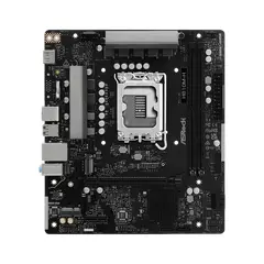 3 - Материнская плата ASRock H810M-H, LGA1851, Intel H810, Micro-ATX