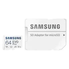 3 - Карта памяти Samsung EVO Plus MicroSD, 64Гб (MB-MC64KA/APC)