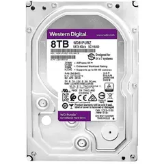 6 - 3.5" HDD 8.0TB-SATA-256MB Western Digital "фиолетовый Surveillance...