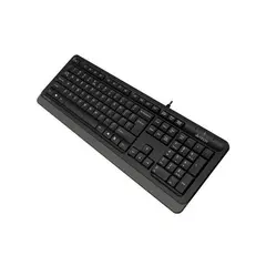 5 - Клавиатура A4Tech FK10, Проводное, Чёрный/Серый